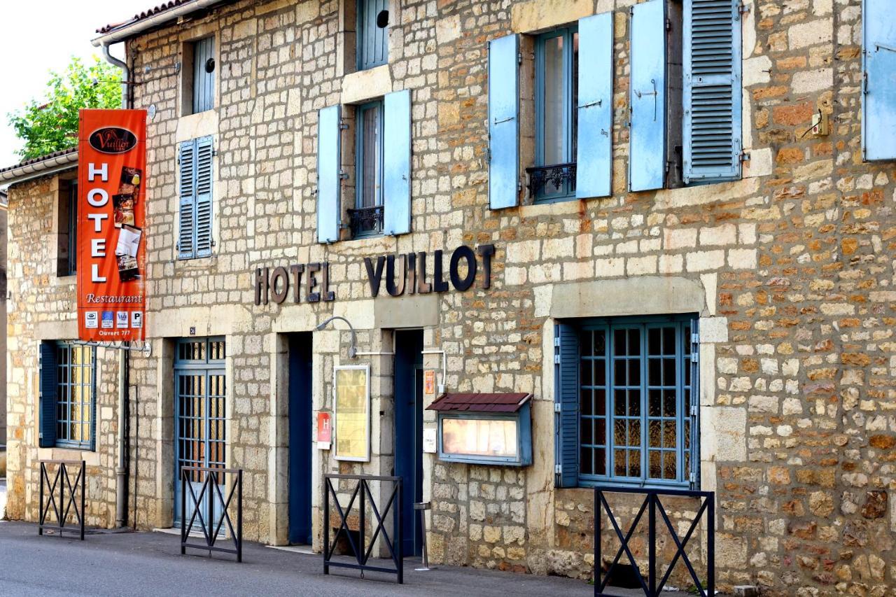 Logis Hotel Restaurant & Pizzeria Vuillot Cuiseaux Exteriör bild